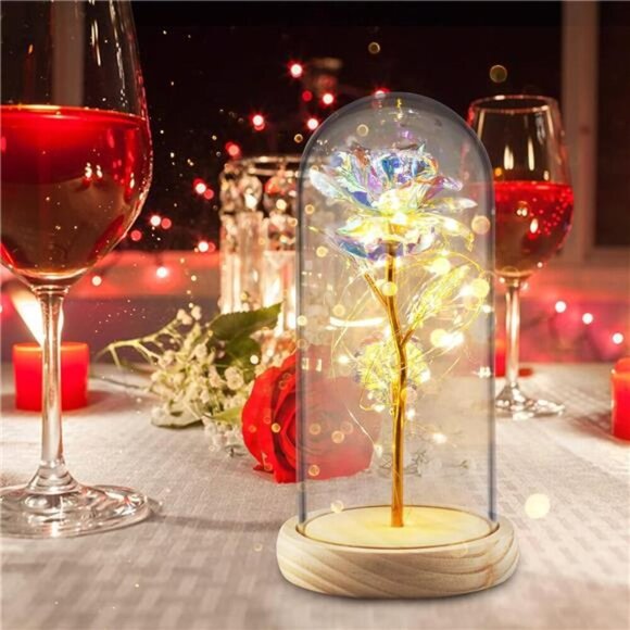 Rose Flower Gifts for Girlfriend Mom Women, Beauty Rose, Forever Rose - Picture 2 of 5